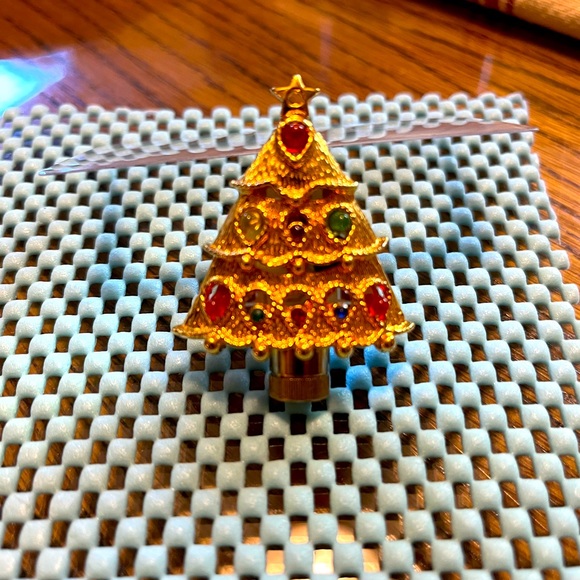 Jewelry - Getting ready for Christmas, this is the pin for you. Just needs two batteries